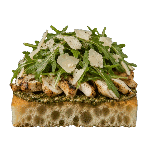 Smá-Focaccia Kjúklingabakki